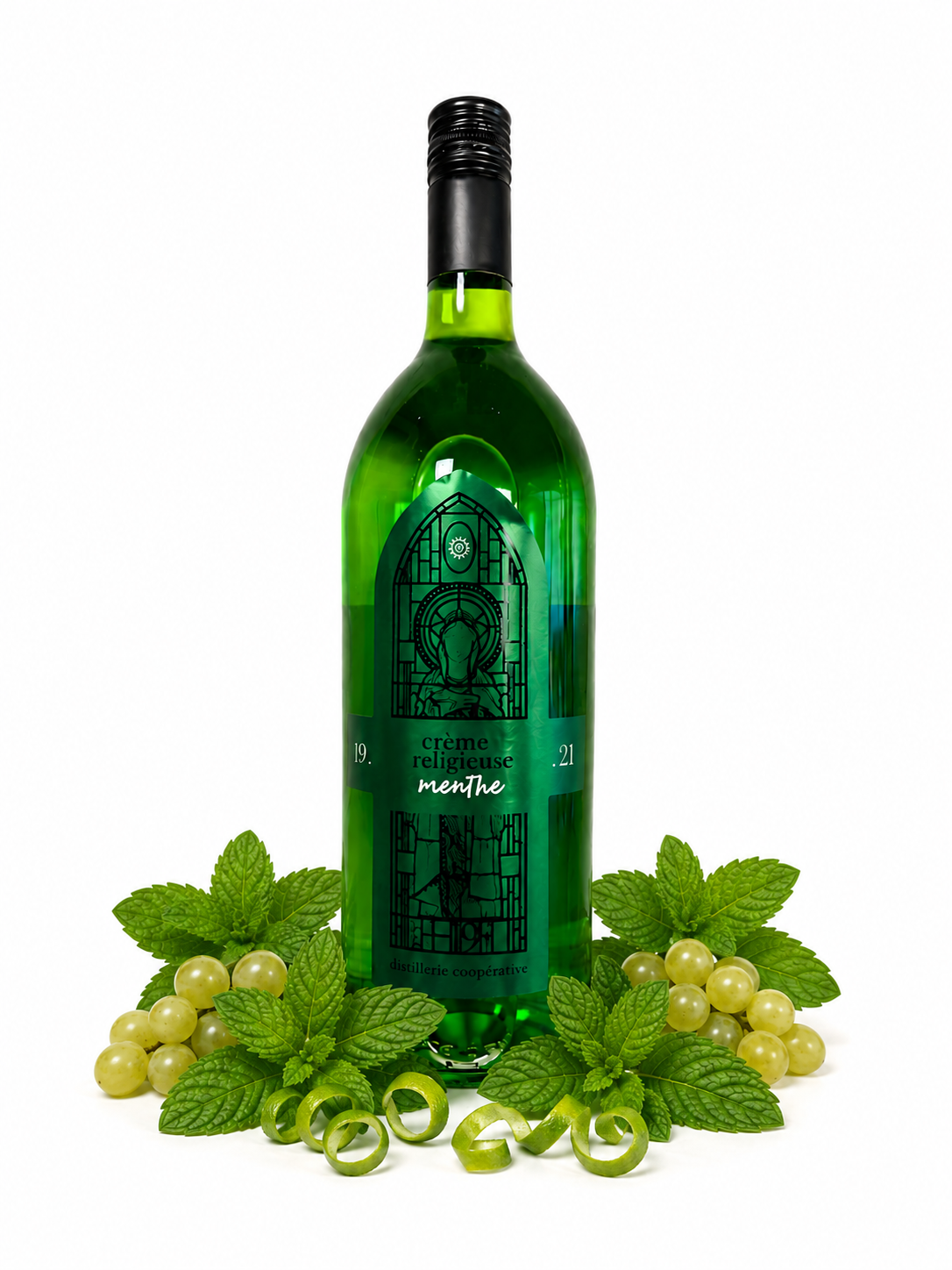 CREME RELIGIEUSE MENTHE 15% 100CL